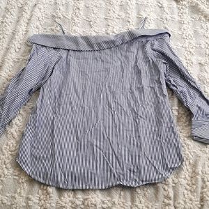 Guest Editor striped shirt